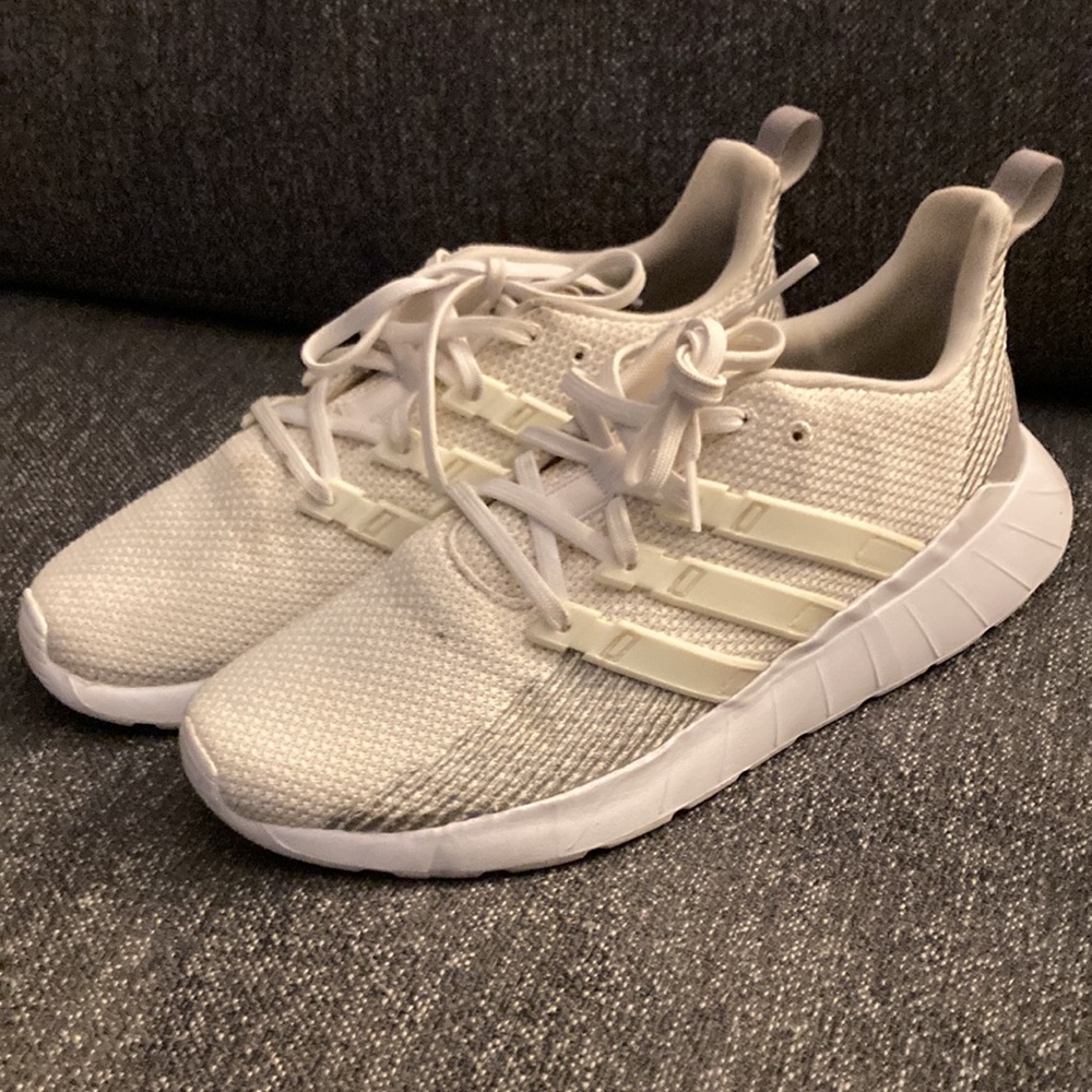 Adidas White Ortholite Float Sneakers Sz 10